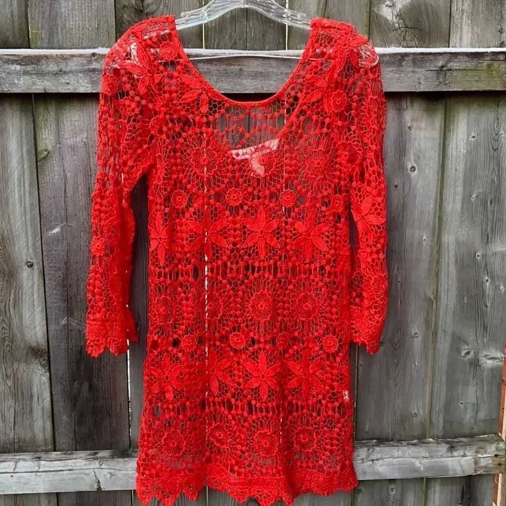 H&M crotchet top sz. S